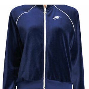 💗 Nike Velour Velvet Track Jacket